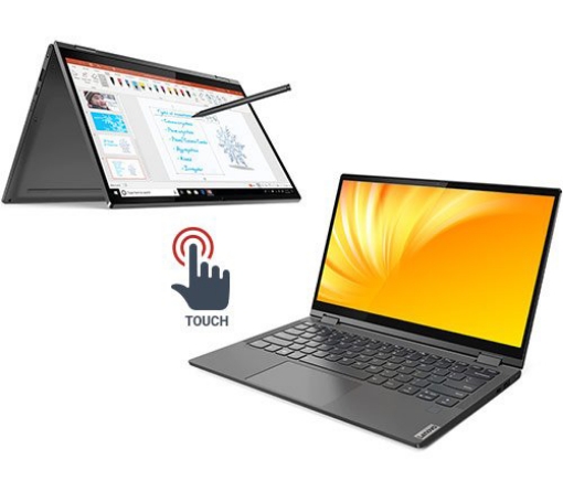 תמונה של מחשב נייד LENOVO Yoga C640 i5-10210U 8GB 256NVME 13.3 Touch WIN10 3YOS