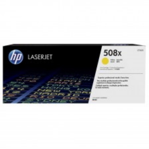 תמונה של טונר HP צהוב 508X לליזר CF362X M553