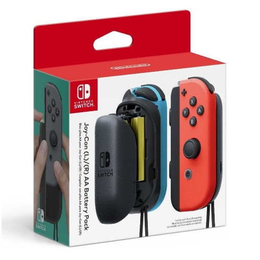 תמונה של 2 x Genuine Nintendo Switch Joycon Controller AA Battery Adapter Converter Cover