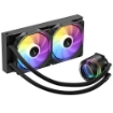 תמונה של קירור נוזלי כפול ANTEC VORTEX 240 LUM ARGB 260W TDP