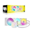 תמונה של קירור נוזלי לבן Corsair iCUE TITAN 360 RX RGB White 360mm AIO