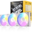 תמונה של מאווררים למארז ANTEC Connect C120 Reverse ARGB WHITE 3PK
