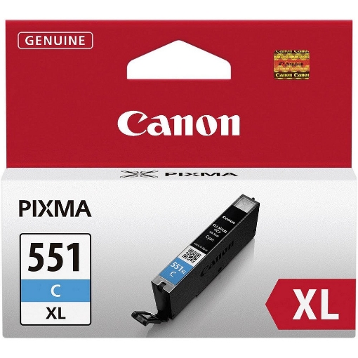 תמונה של מילוי קנון ציאן CLI-551XL-C  ip7250