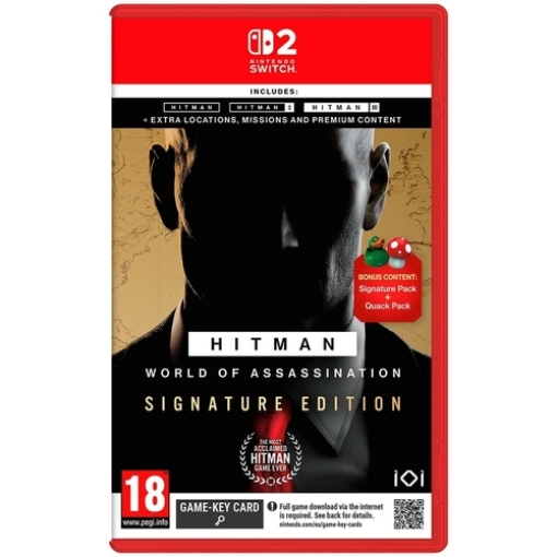 תמונה של NINTENDO SWITCH 2 HITMAN: WORLD OF ASSASSINATION SIGNATURE EDITION נינטנדו