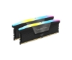 תמונה של זכרון לנייח Corsair Vengeance RGB Black 96GB 2X48 6000MHz DDR5 C3