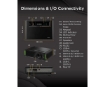 תמונה של מקרן ViewSonic X1-4K PRO 4K Led HDR Gaming Smart GoogleTV WIFI