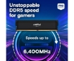 תמונה של זכרון Crucial 32GB DDR5 Pro Overclocking 6400MHZ 1.35V C40 Black
